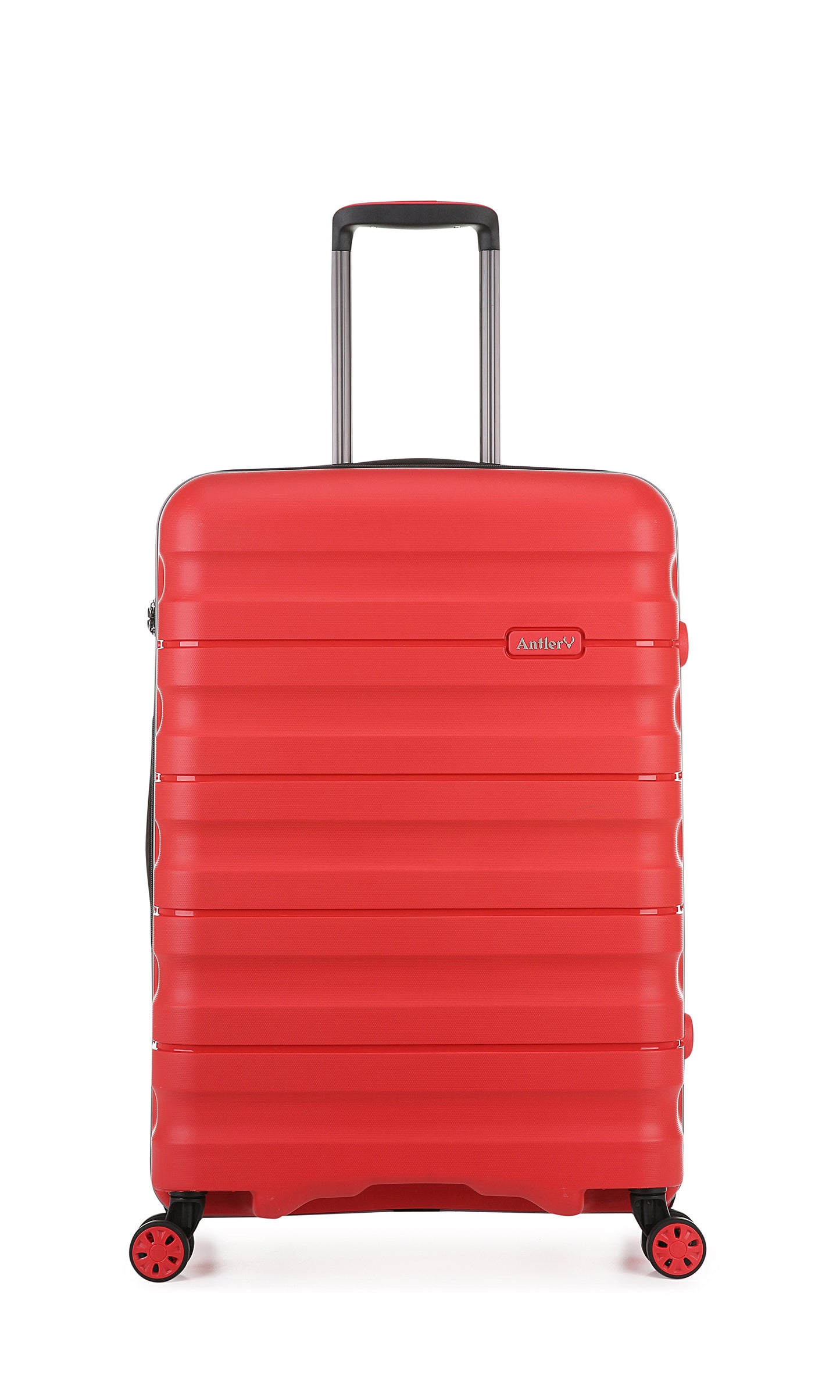 Antler – Lincoln Medium 68cm Hardside 4 Wheel Suitcase – Red