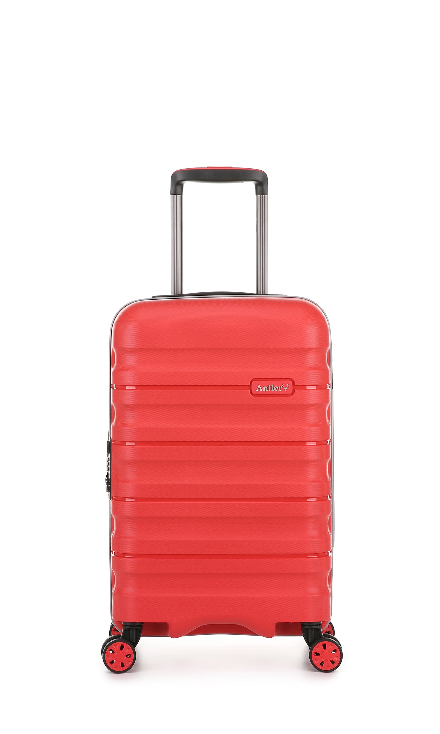 Antler – Lincoln Small 56cm Hardside 4 Wheel Suitcase – Red