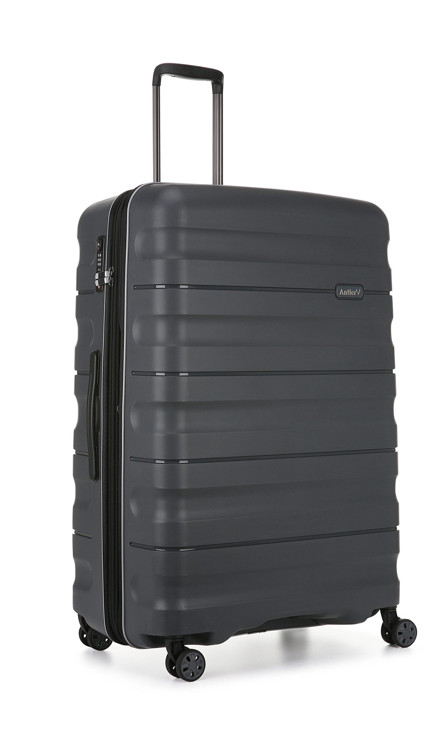 Antler - Lincoln Large 80cm Hardside 4 Wheel Suitcase - Charcoal