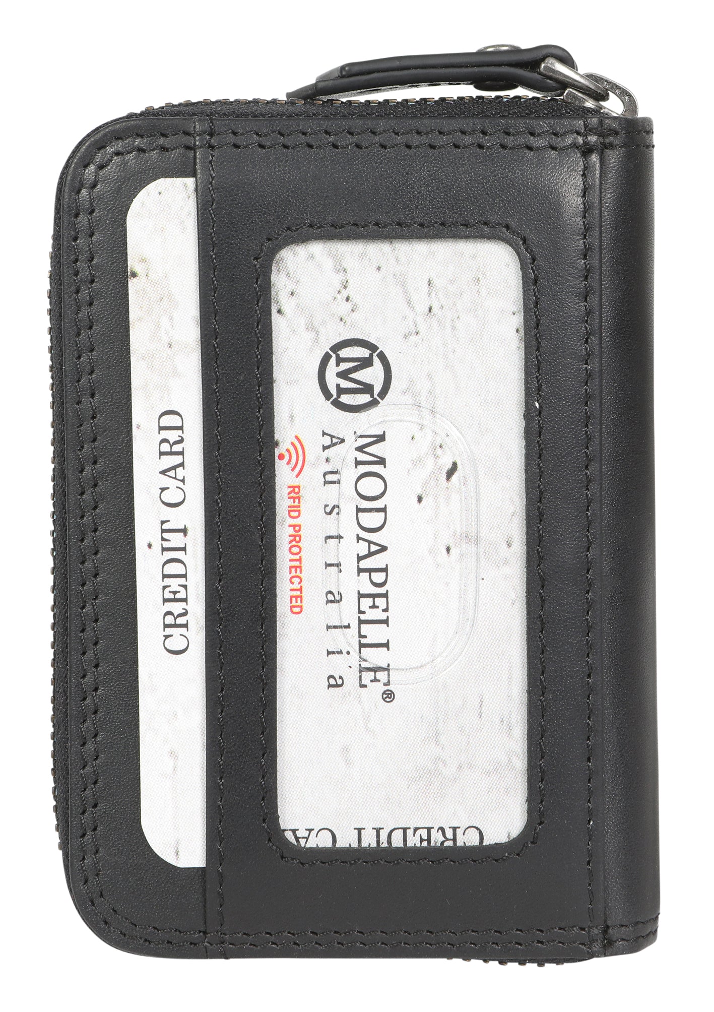 Modapelle LEATHER RFID CARD WALLET