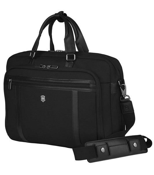 حقيبة كمبيوتر محمول Victorinox Werks Professional Cordura مقاس 15 بوصة - أسود