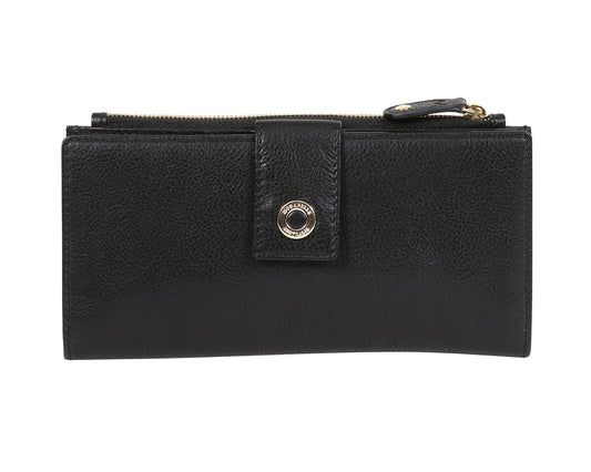 Modapelle Leather Black Wallet 7304 - rainbowbags