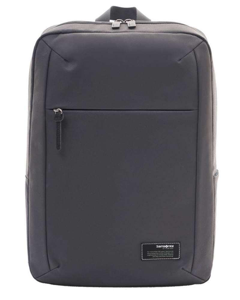حقيبة ظهر للكمبيوتر المحمول والكمبيوتر اللوحي مقاس 15.6 بوصة من سامسونايت، باللون الأسود