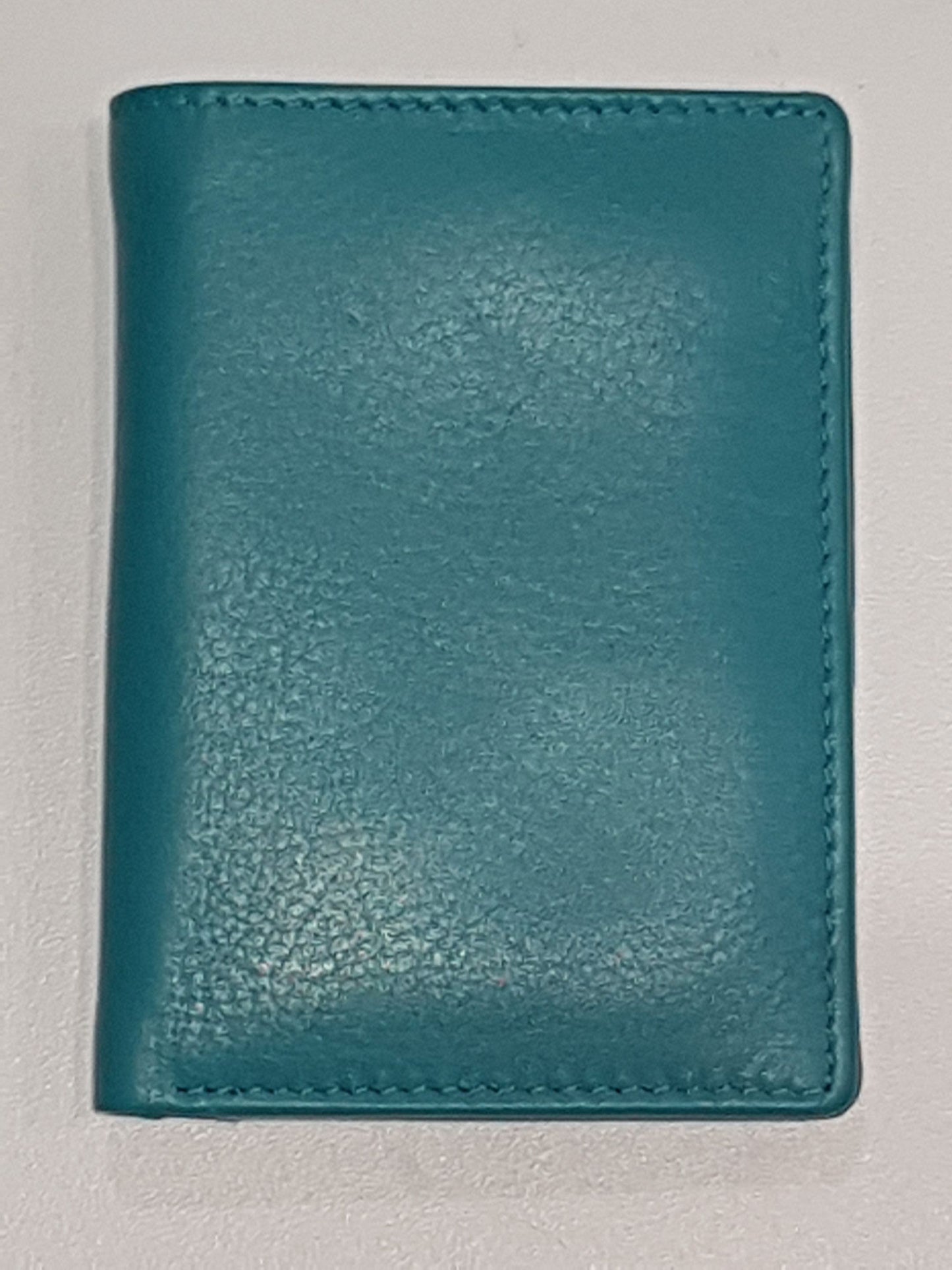RFID Genuine Soft Leather Slim Card Wallet - rainbowbags