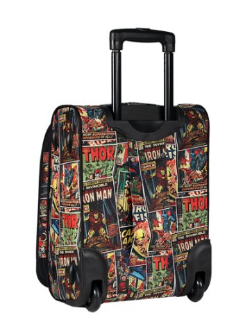 Marvel - Avengers Comic Print 18" Small Softside Suitcase - rainbowbags