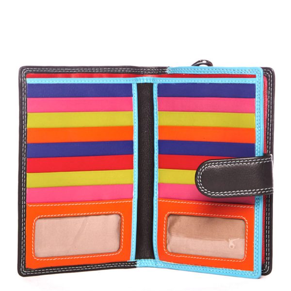 Cellini Paris Bifold Leather Book Wallet - rainbowbags