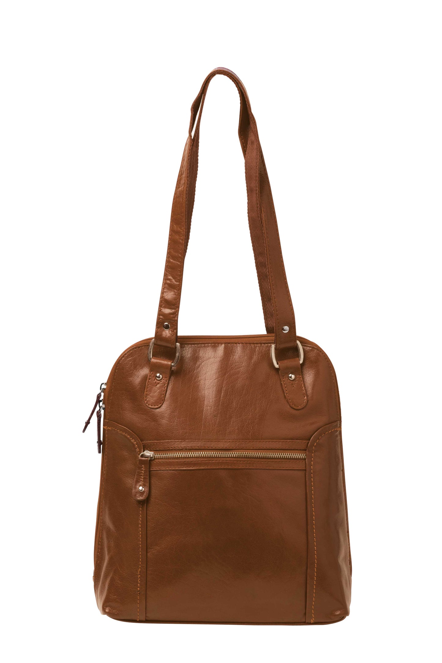 Cobb & Co Poppy Leather 2 in 1 Convertible Backpack - rainbowbags