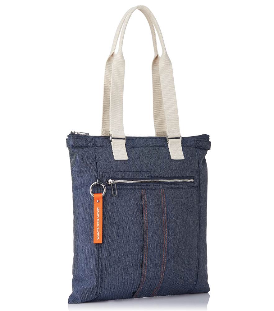 Hedgren JEANNA Large Flat Tote with RFID - Jeans