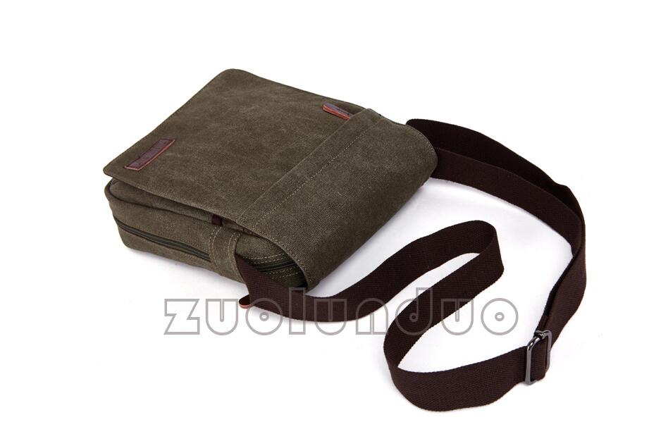 Zuolunduo Vintage style Canvas Shoulder & Crossbody Bag