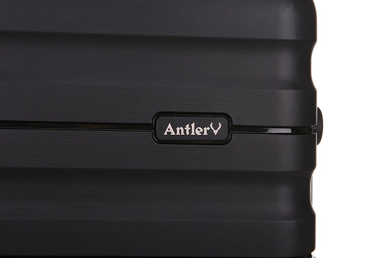 Antler - Lincoln Large 80cm Hardside 4 Wheel Suitcase - Black - rainbowbags