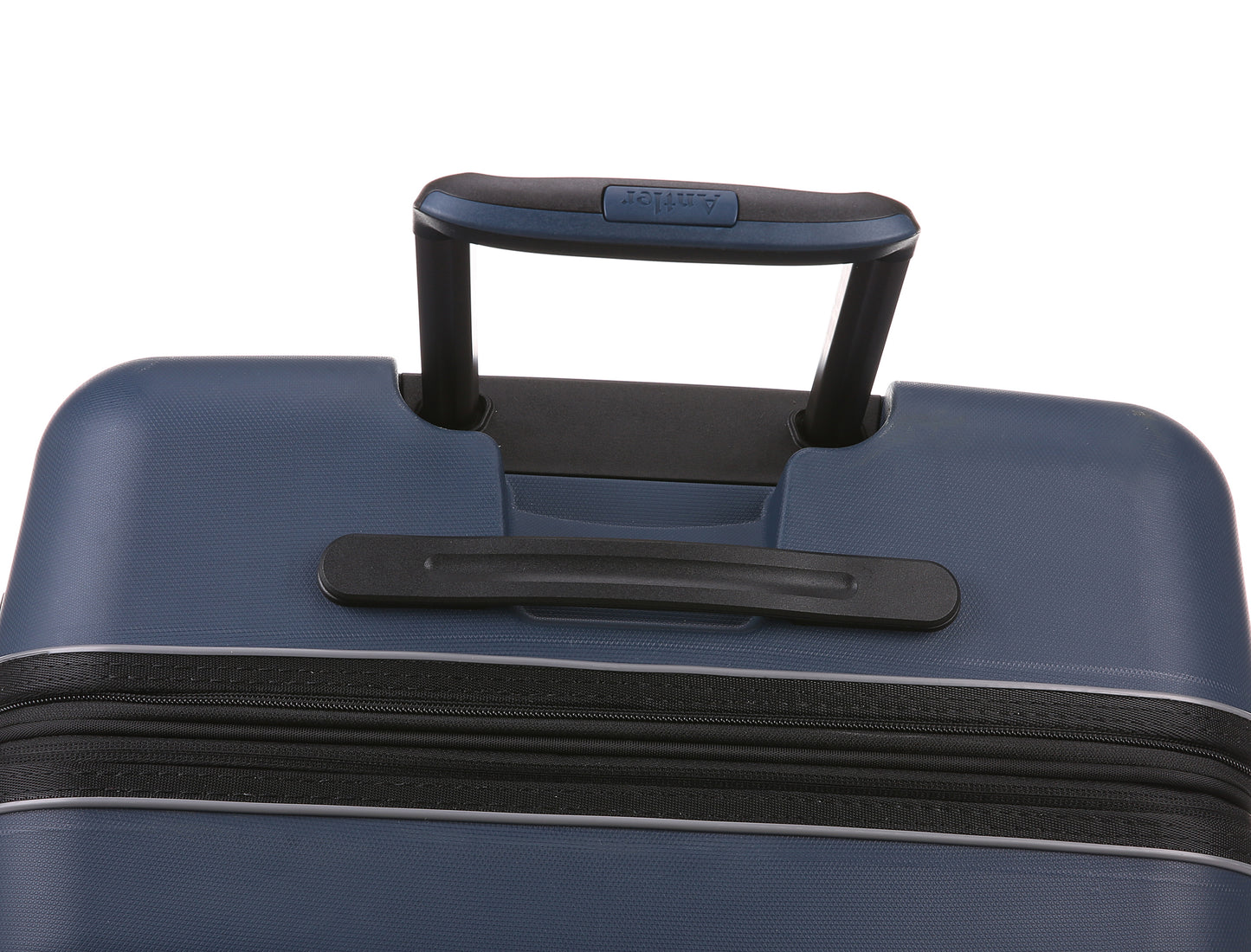 Antler - Lincoln Medium 68cm Hardside 4 Wheel Suitcase - Navy - rainbowbags