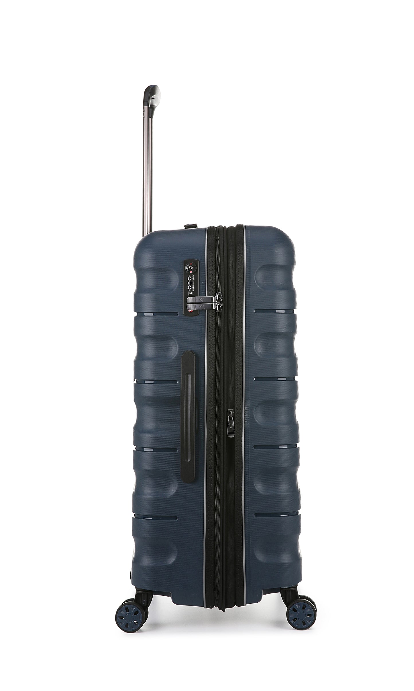 Antler - Lincoln Large 80cm Hardside 4 Wheel Suitcase - Navy - rainbowbags