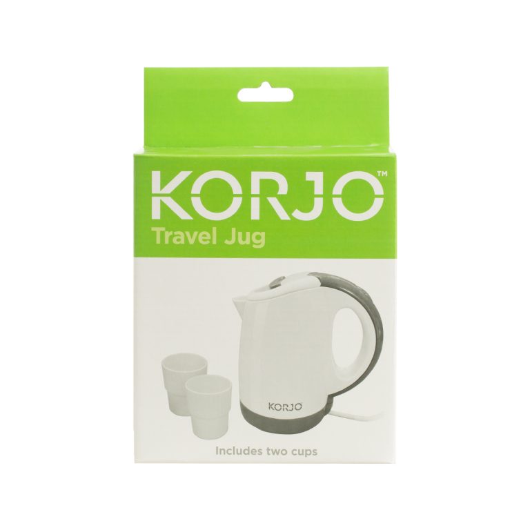 Korjo Travel Jug / Kettle - Dual Voltage