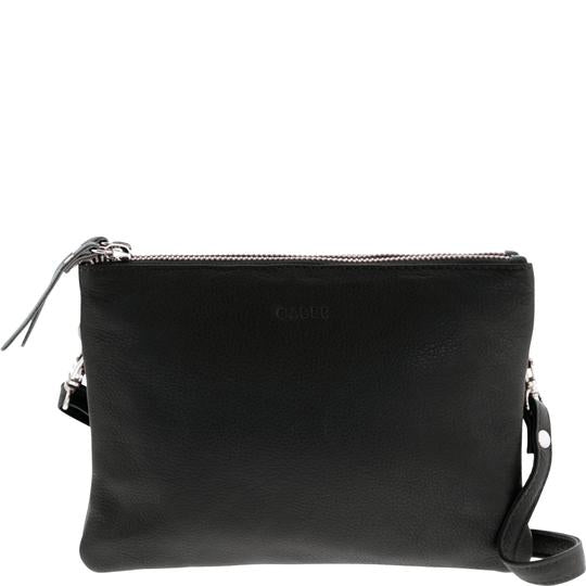 Gabee Fulton Soft Leather Double Pouch Crossbody - rainbowbags