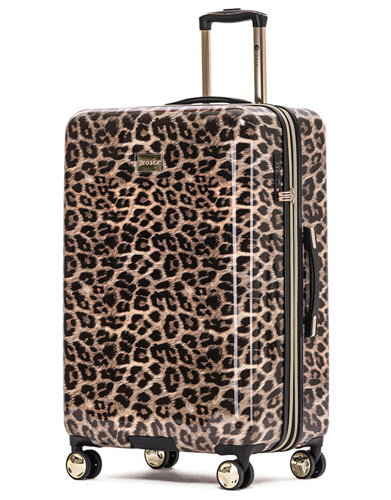 Tosca Luggage Leopard Hard Large 29" Trolley Case
