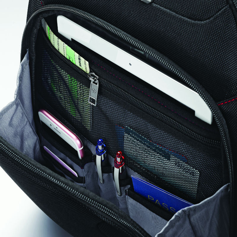 Samsonite - Xenon 3.0 Large Laptop Backpack - Black - rainbowbags