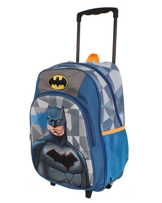 Batman 17" Backpack / 2 Wheel Trolley Backpack