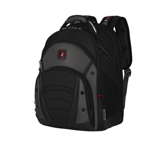 Wenger Synergy - 16" Laptop Backpack with Tablet / eReader Pocket - Black / Grey