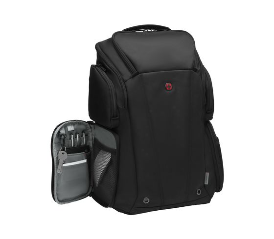 Wenger - Wenger BC Class 14" - 16" Laptop Backpack with RFID Pocket - Black