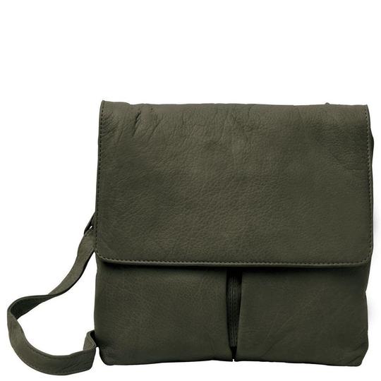 Gabee Ava Leather Flapover Crossbody Bag - rainbowbags