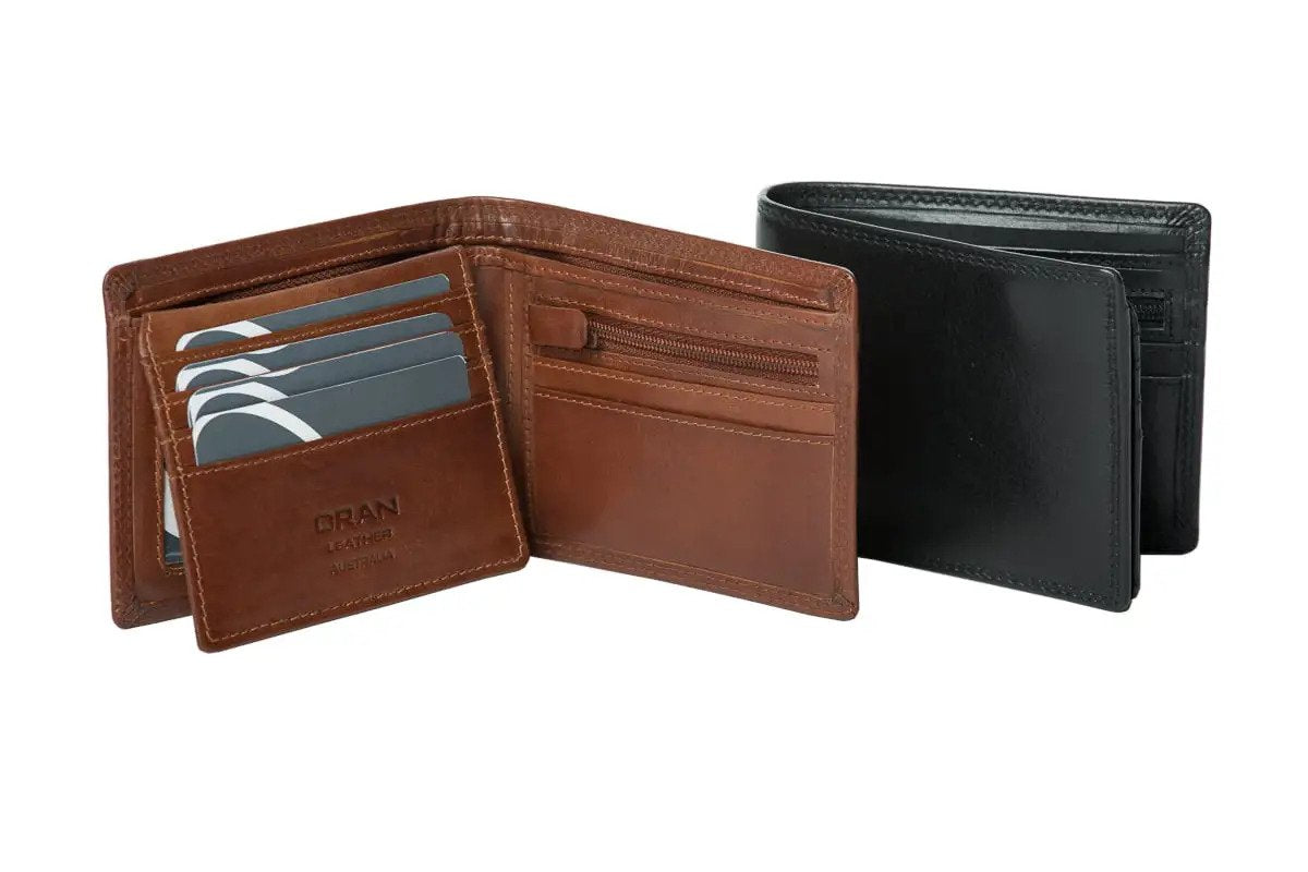 Oran Lagos Mens Leather Wallet BK-115