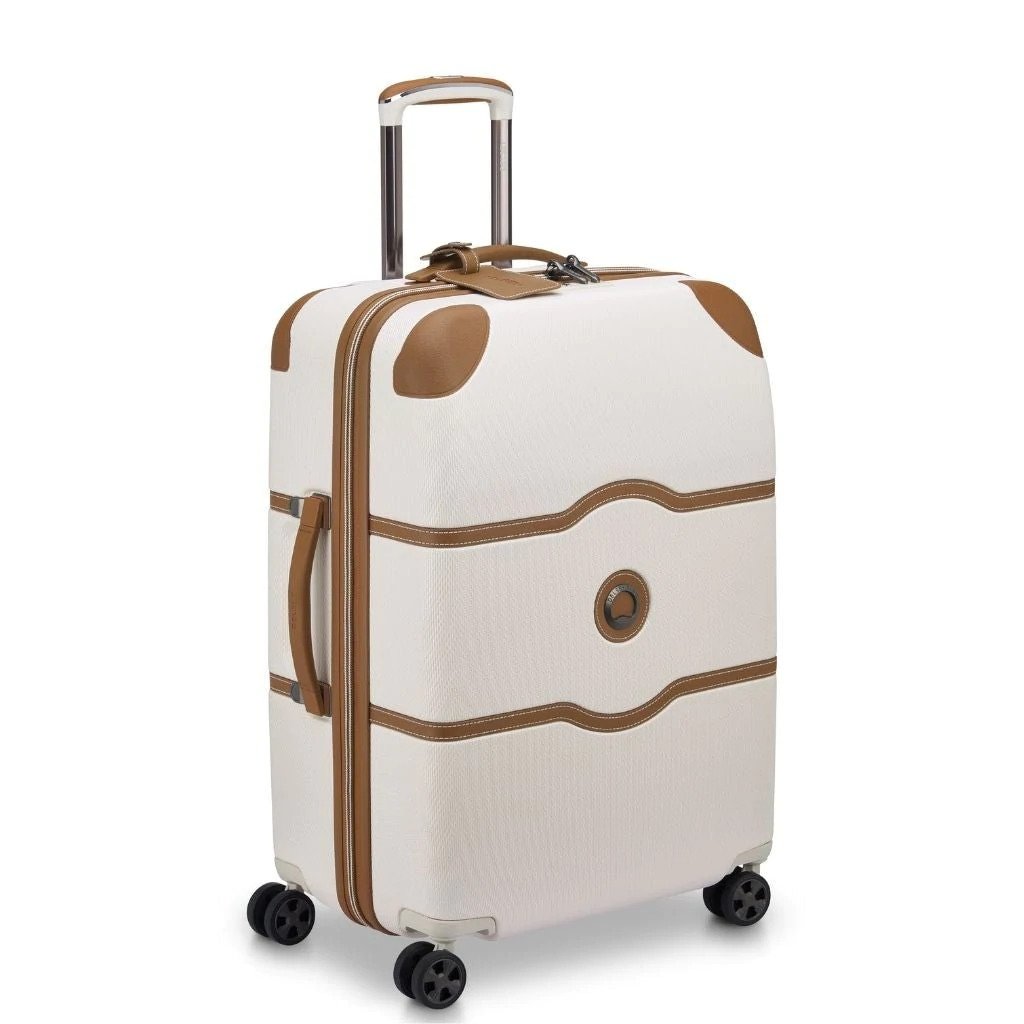 Delsey Chatelet Air 2.0 Set - 3 Piece Hardsided Luggage - White (Angora) - rainbowbags