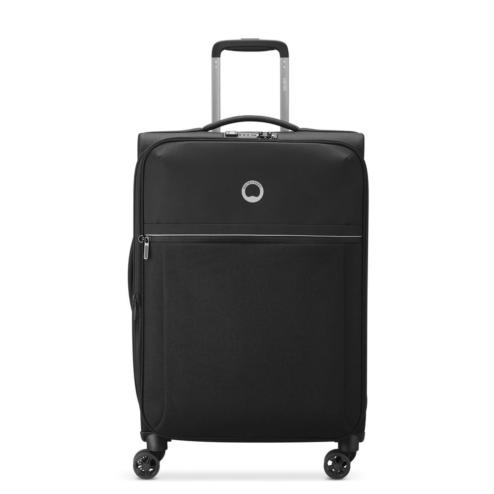 Delsey BROCHANT 2.0 67cm Medium Softsided Luggage - Black
