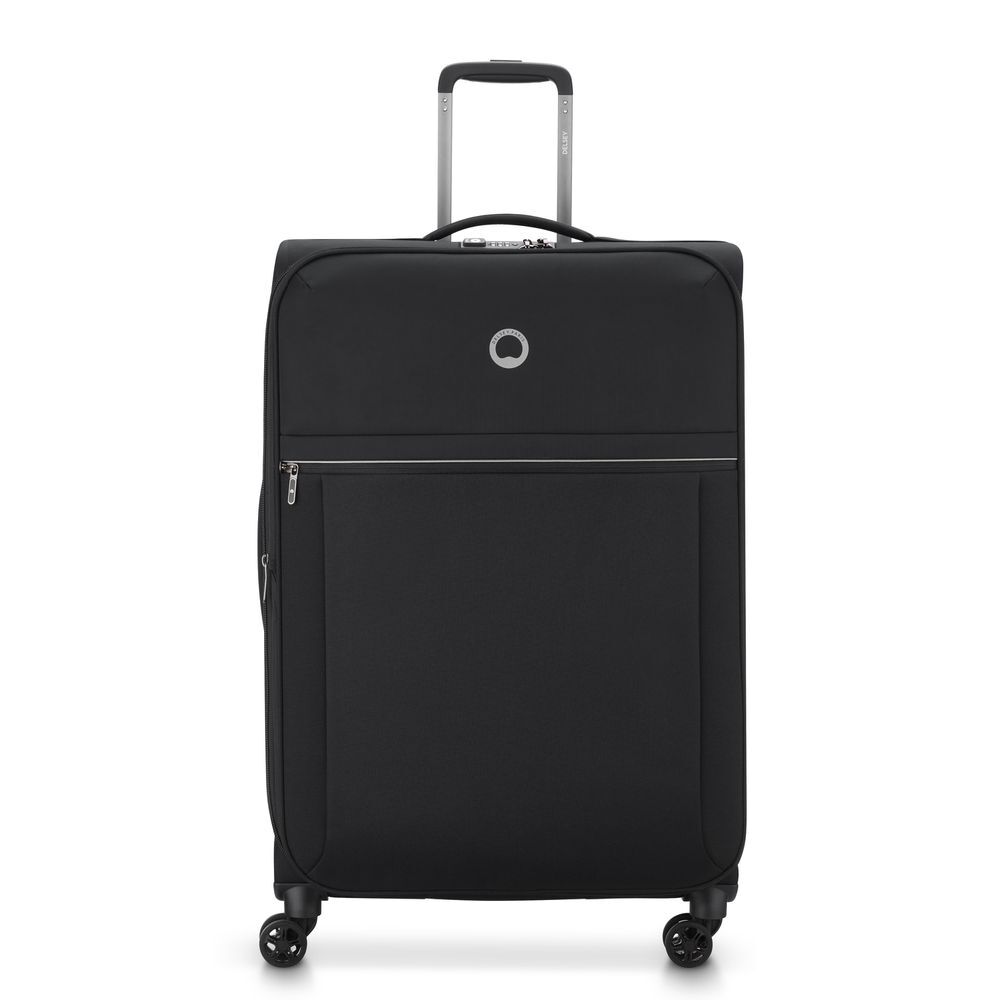 Delsey Brochant 2.0 78cm Softsided Suitcase - Black