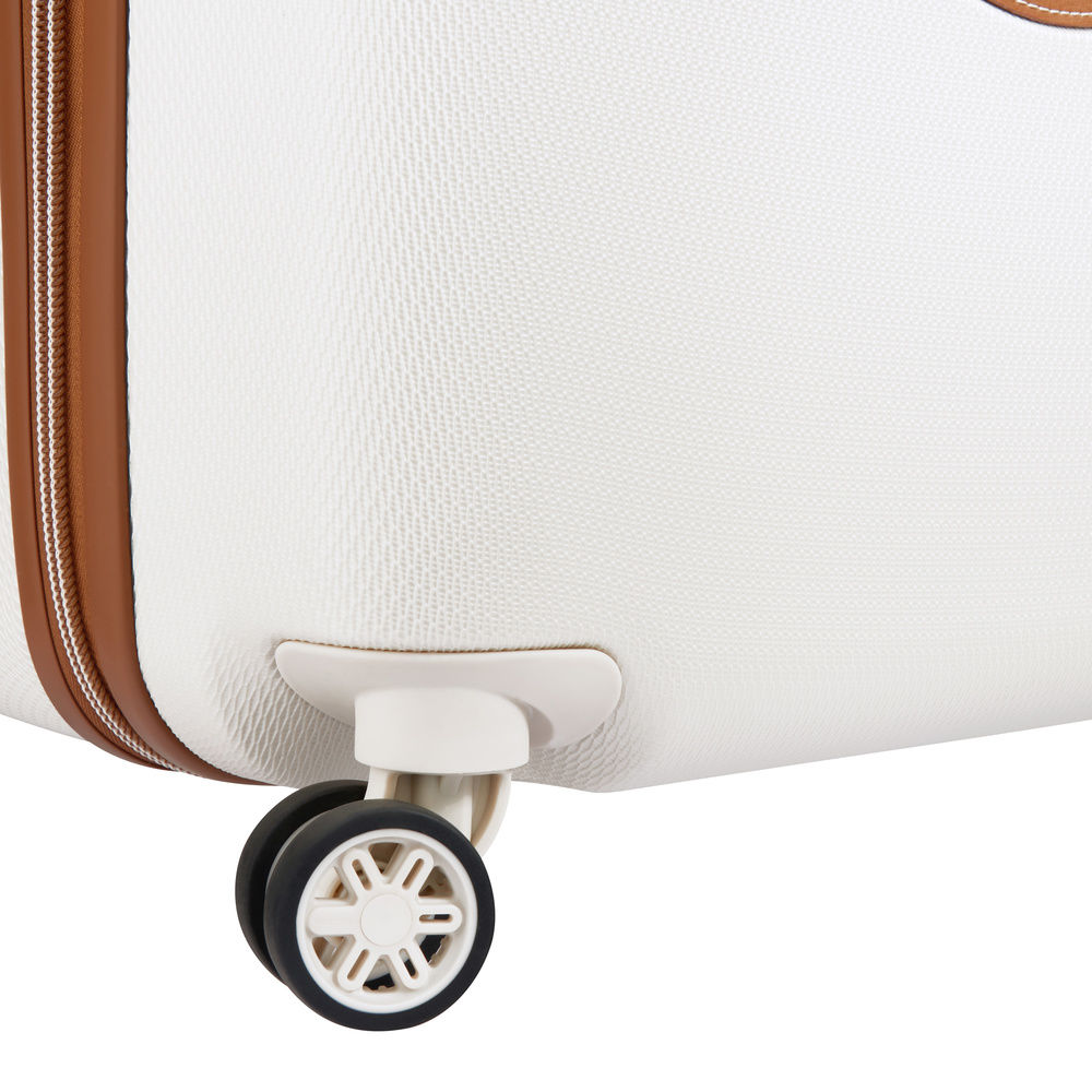 Delsey Chatelet Air 2.0 Set - 3 Piece Hardsided Luggage - White (Angora) - rainbowbags