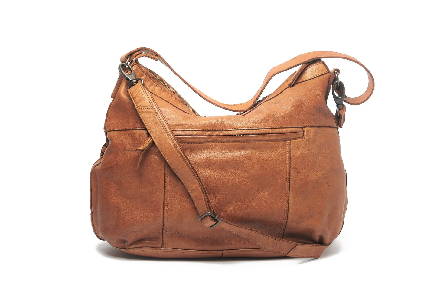 Rugged Hide Avalon Woven Leather Boho style Shoulder Bag
