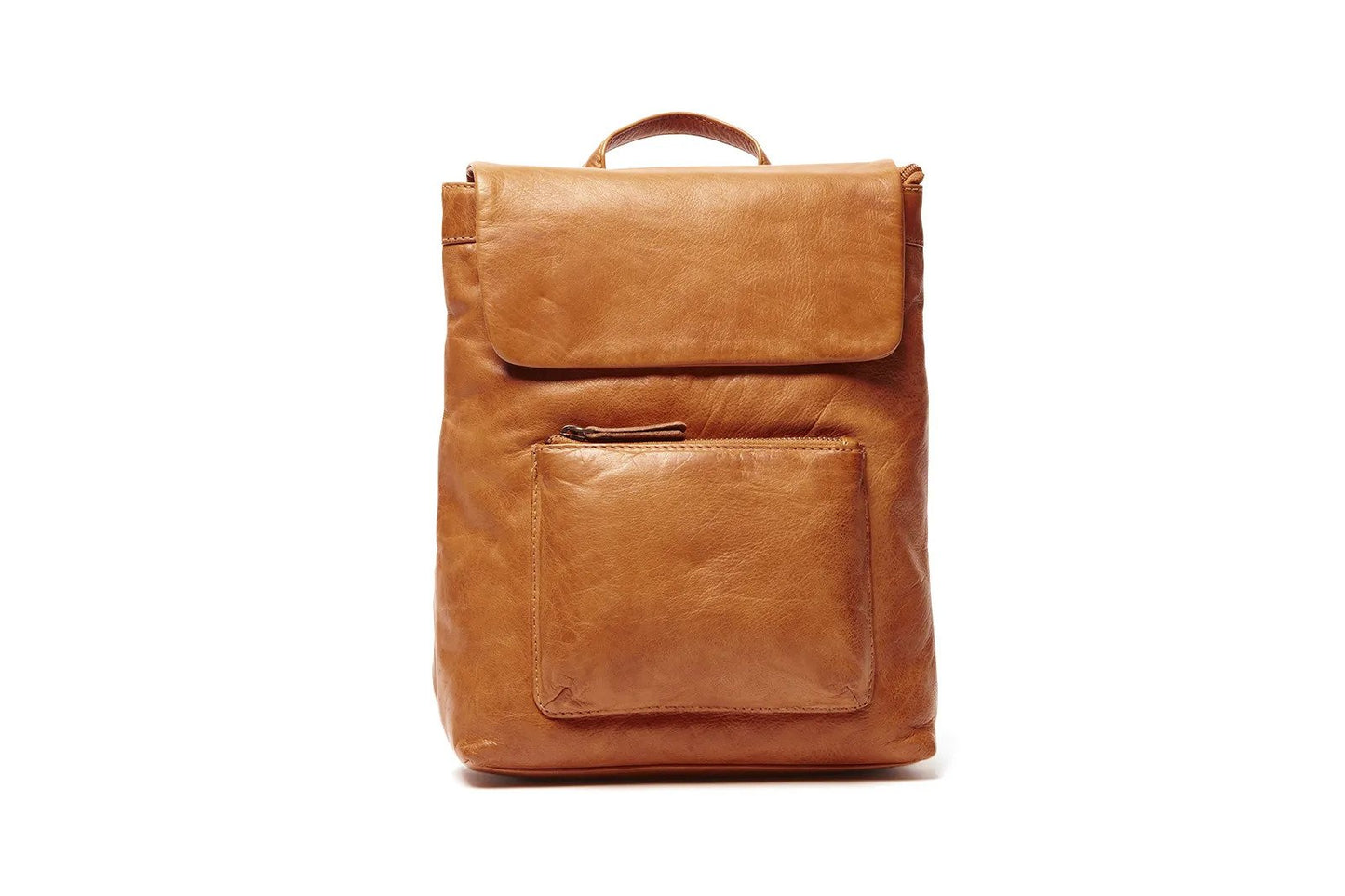 Rugged Hide - Leather Backpack RH-470 Jeany - Tan