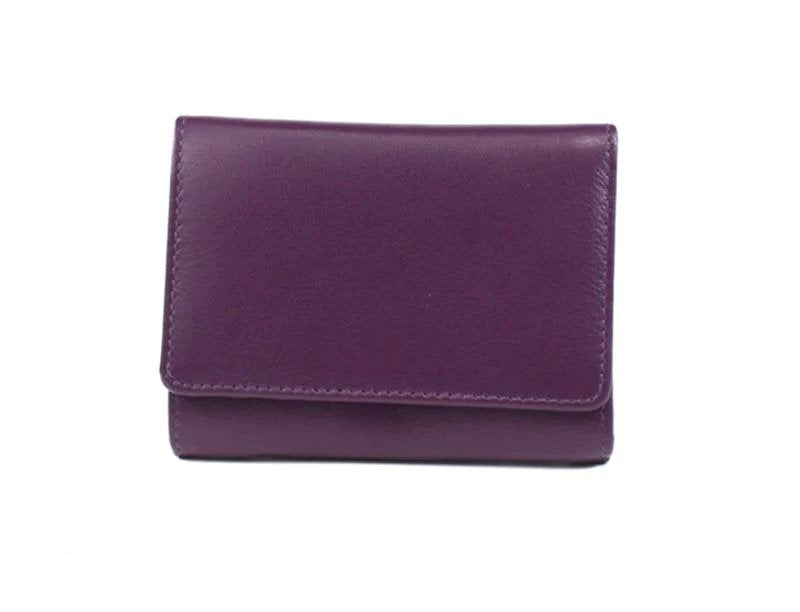 Rugged Hide - Ruby soft leather wallet